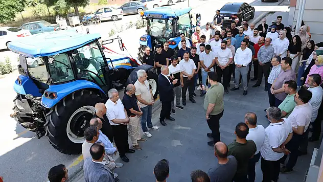 Yahyalı'da tarımın gücü artıyor! 2 yeni traktör sahada