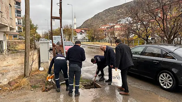 Yahyalı'da yağışlara karşı önlemler arttırıldı