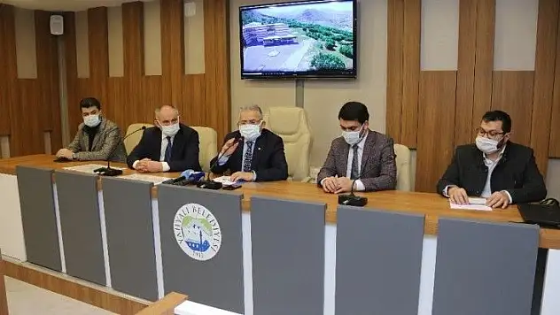 Yahyalı'da yapılacak 2021 yılı projeleri masaya yatırıldı