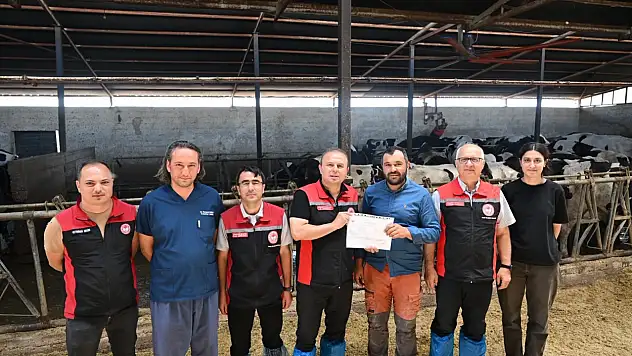 Kayseri'deki işletmeye yeni belge