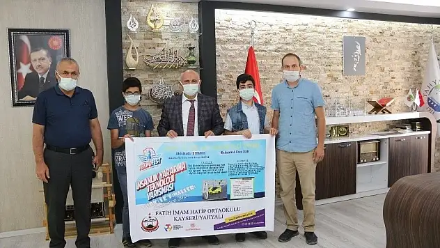Yahyalılı öğrencilerde 'Teknofest' heyecanı