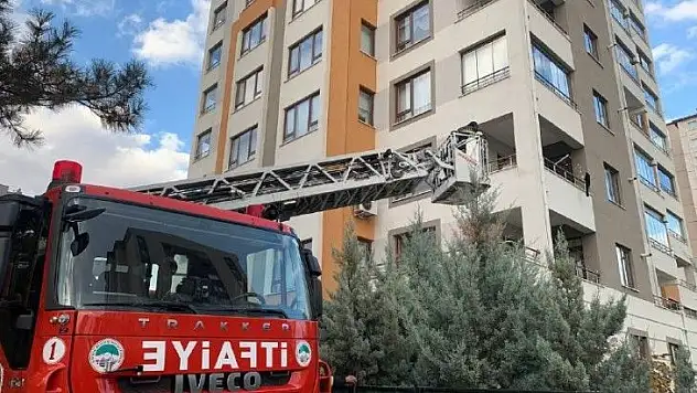 Yakut mahallesinde yangın çıktı