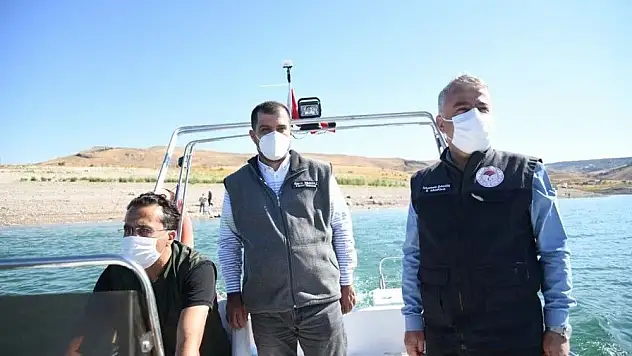Yamula Baraj Gölünde Denetim Yapıldı