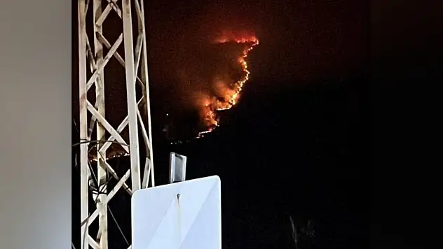 Yangın haberini aldılar Bünyan ekibi bölgeye gitti!