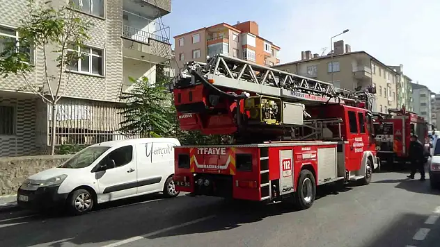 Kocasinan'da yangın