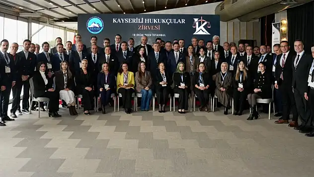 Yargıda önemli görevler yapan Kayserili Hukukçular İstanbul'da toplantı yaptı! Kimler katıldı?