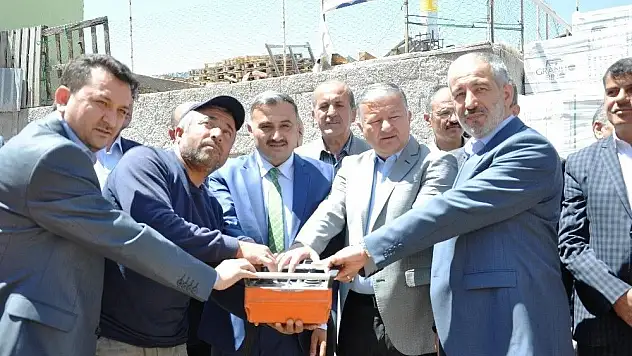 Yatılı Kur'an Kursu'nun Temeli Atıldı
