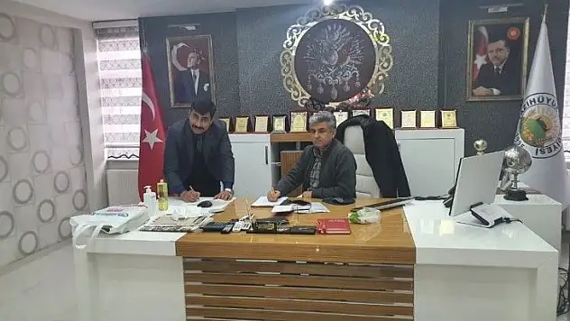 Yazıhüyük Belediyesi'nde imzalar atıldı