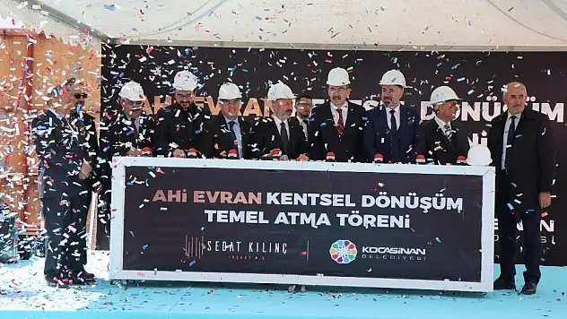 Yeni Kocasinan için Ahi Evran'da dev adım