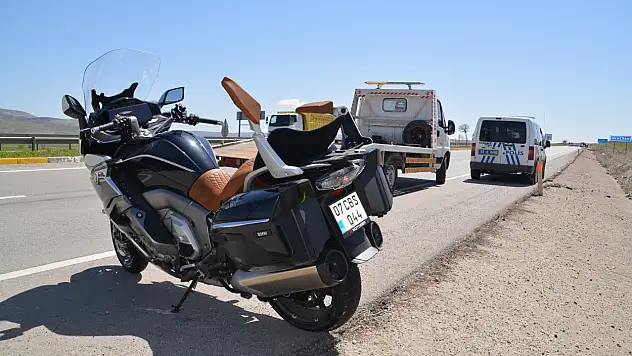 Yeni motosikletiyle yola çıktı, ölüm onu yolda yakaladı