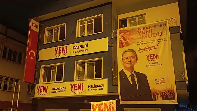 YENİ Parti Kayseri'de Cumartesi parti binası açılışı ve kongre yapacak
