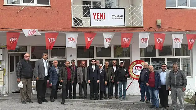 YENİ Parti Özvatan'da yeni başkan belli oldu!