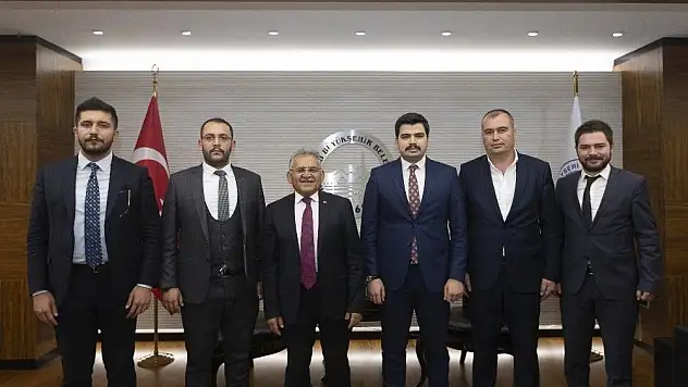 Yeni yönetimlerden Başkan Büyükkılıç'a ziyaret

