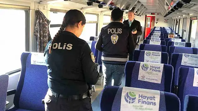 Trende denetim yapıldı!