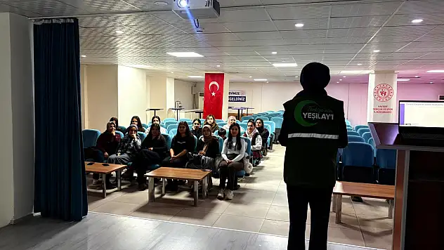 Yeşilay'dan KYK yurtlarında farkındalık seferberliği