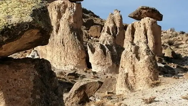 Peri bacaları turizme kazandırılmayı bekliyor...