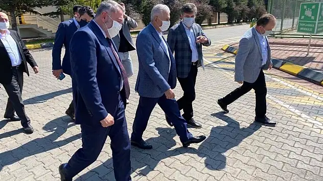 Yıldırım'dan Erciyes Anadolu Holding'e ziyaret