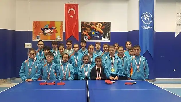 Yıldız-Genç Masa Tenisi Yerel Lig Müsabakaları tamamlandı