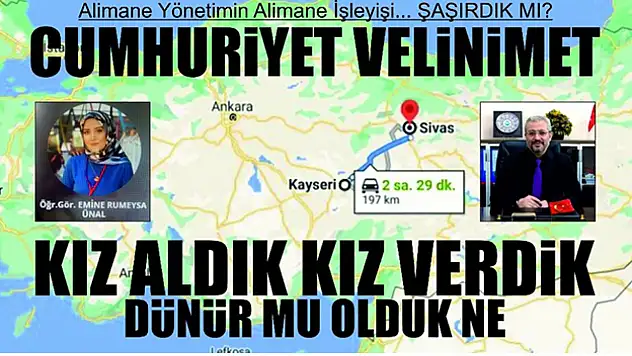 Yok artık dedirten iddialar! Sivas bunu konuşuyor! Kayseri ve Sivas hattında neler olmuş neler?