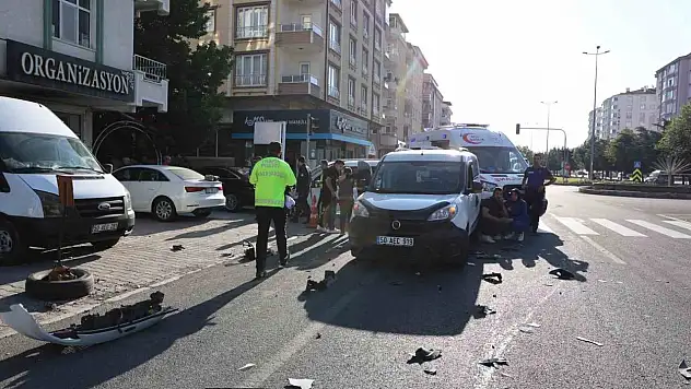 Nevşehir'de korkutan kaza: 3 yaralı