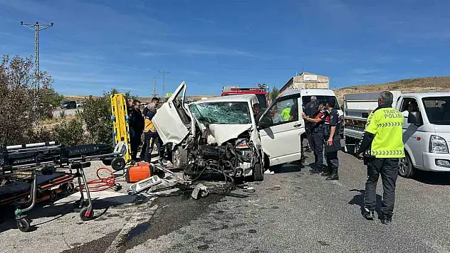Yozgat'ta kaza: 5 yaralı