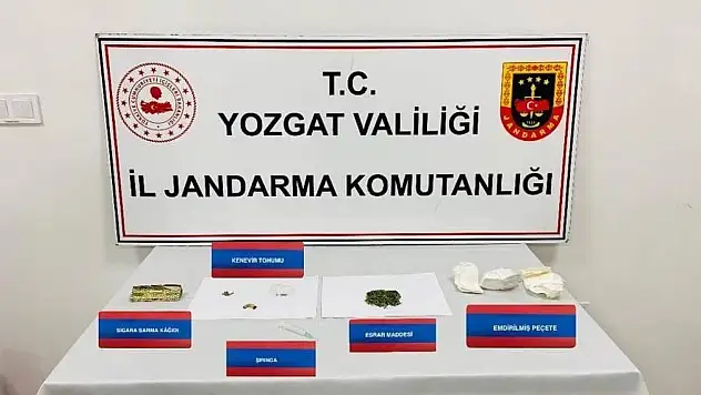 Uyuşturucu madde kullanan şahıslar yakalandı