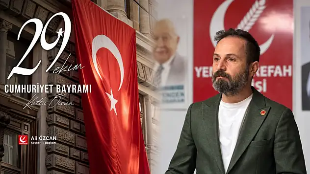 YRP İl Başkanı Özcan: 'Cumhuriyet, topyekûn bir milletin eseridir'