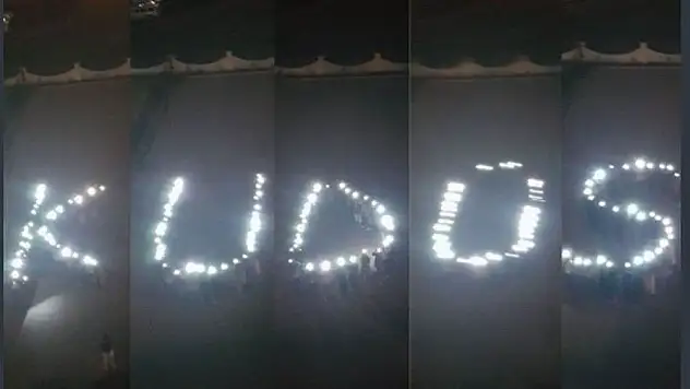 Yurt öğrencilerinden Kudüs'e destek
