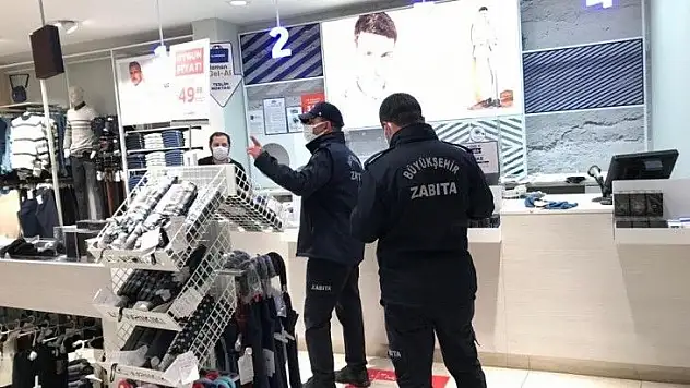 Zabıta ekiplerinden sıkı denetim