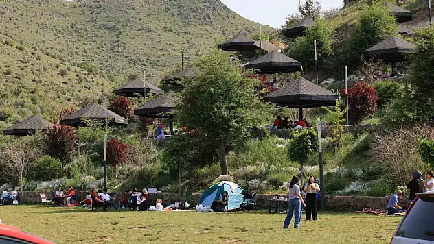 Kurban Bayramı'nda Kayserililer oraya akın etti!