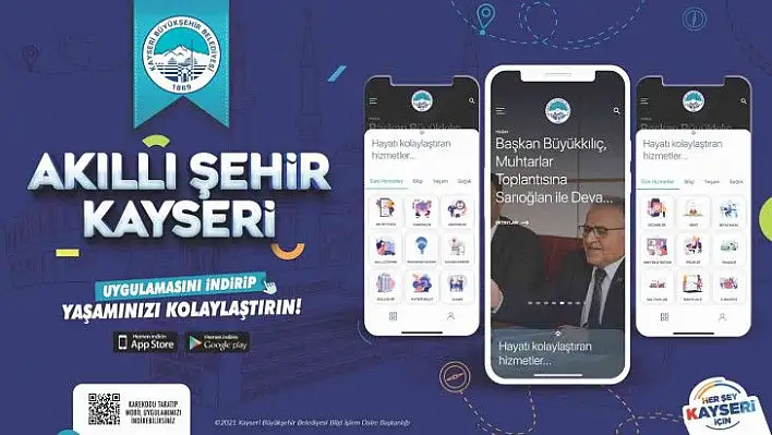 'Akıllı Şehir Kayseri' uygulaması vatandaşların gözdesi oldu