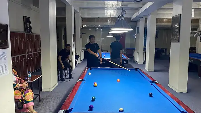 Bilardo Turnuvası tamamlandı!