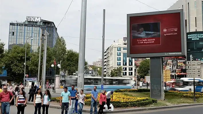 10 yıl boyunca açık hava reklam geliri sizin olabilir!