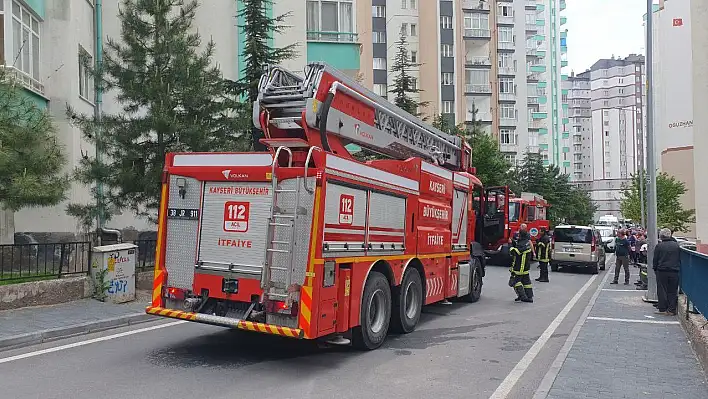 Yangın! 1 yaralı var!!