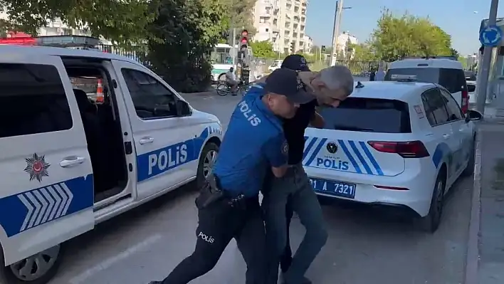 Polisin dikkati sayesinde yakalandı