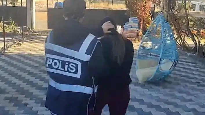 25 yıl hapis cezasıyla aranan kadın Kayseri'de yakalandı