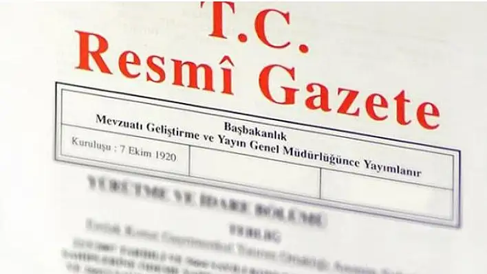 27 Ekim 2023 Cuma Resmi Gazete'de neler var?