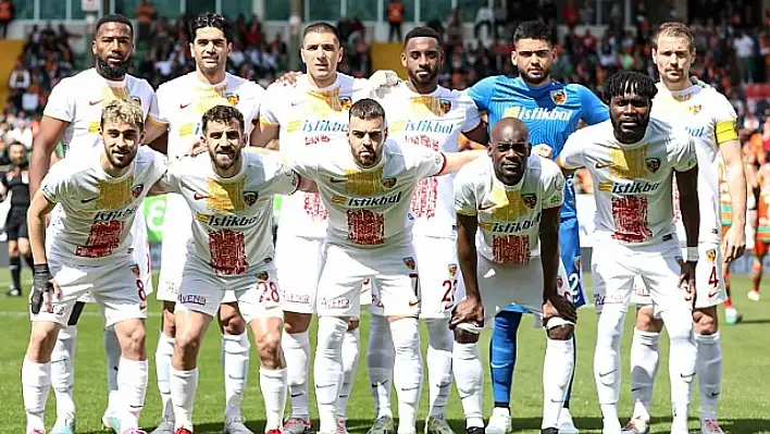 3 takımdan biri Kayserispor!