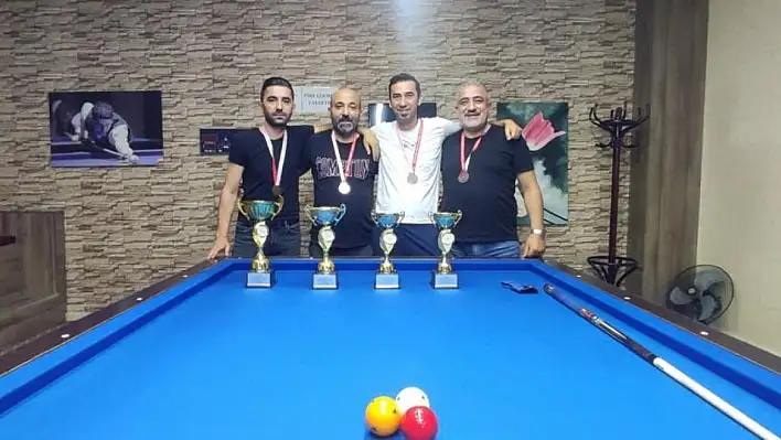 Bilardo turnuvasının kazananı belli oldu