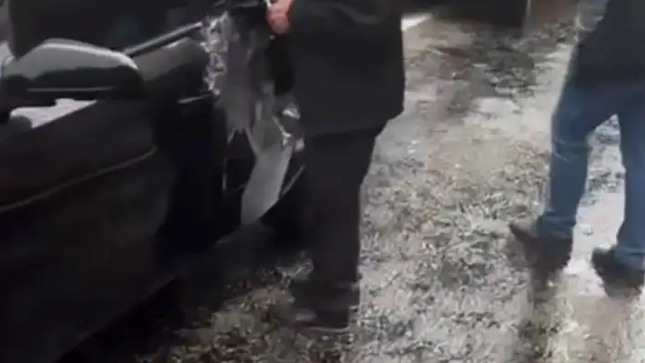 4 öğretmen hayatını kaybetmişti! O yolda yine kaya parçası düştü!