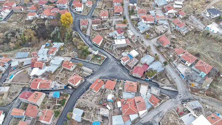 5 bin 300 ton sıcak asfalt serildi