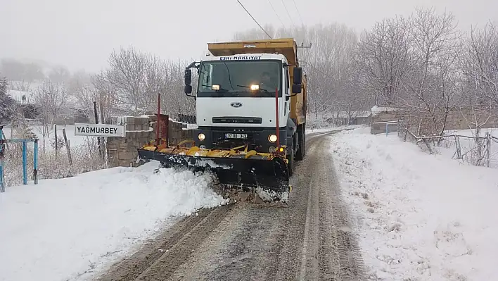 5 ilçede 22 mahallenin yolu açıldı!