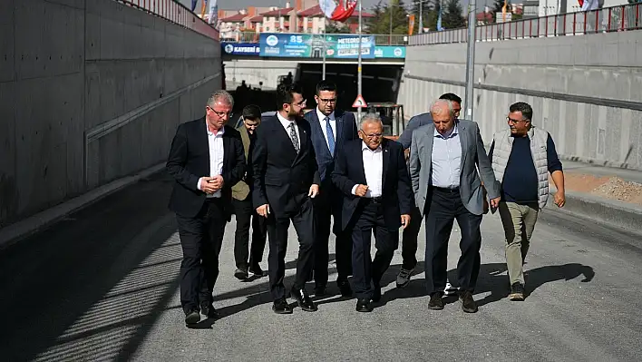 85 günde tamamlanan ana kavşak yarın açılıyor!