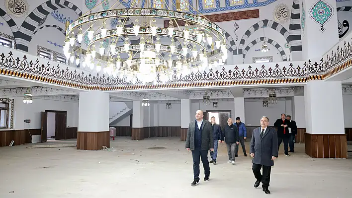 Abdullah Bağçeci cami ibadete açılıyor