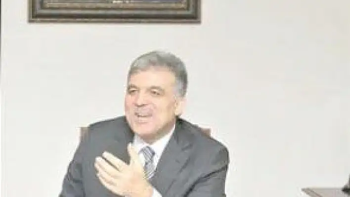 ABDULLAH GÜL'DEN MANİDAR TEPKİ