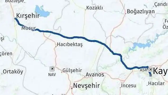 Acil destek için Kayseri'den Kırşehir'e yola çıktılar!