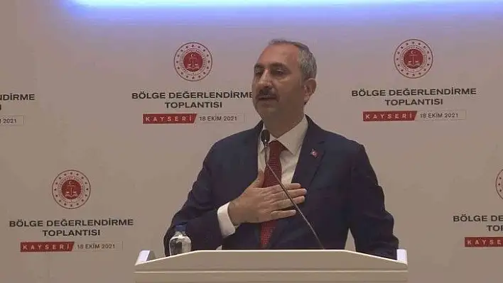 Adalet Bakanı Gül: Yargı asla el uzatılacak bir yer değildir