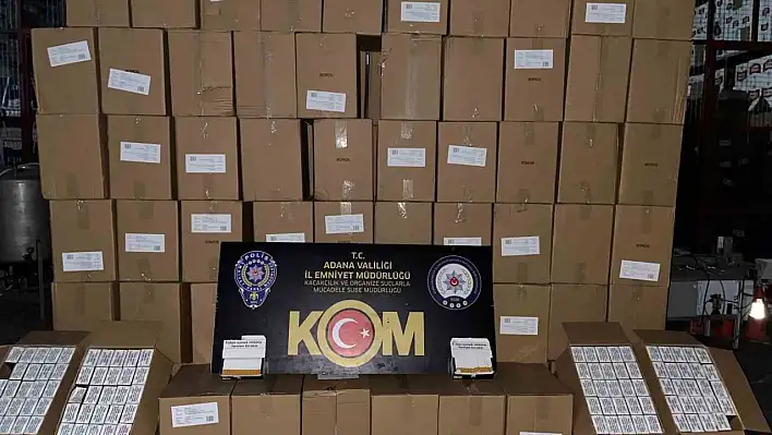 10 milyonluk kaçakçılık operasyonu