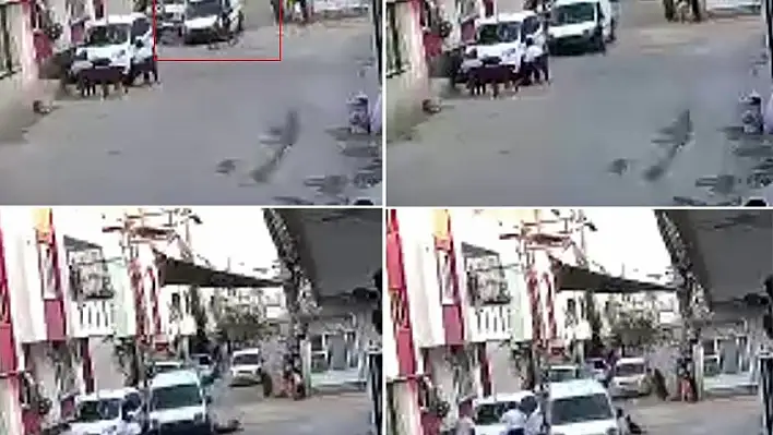 Adana'da 17 gün önce yaşanan olayın görüntüleri ortaya çıktı: Şüpheliler polisten kaçarken çocuğa çarpmış