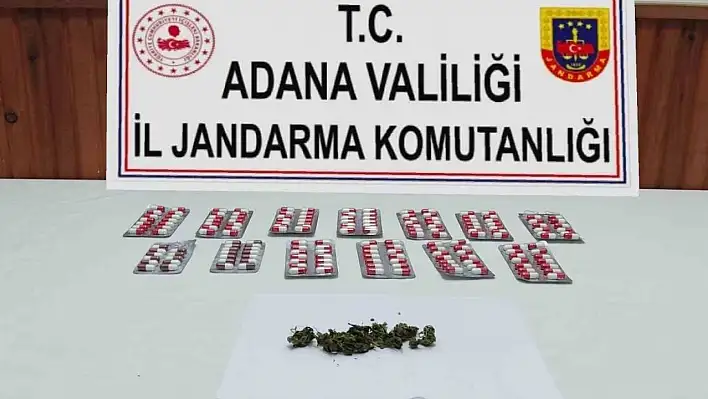 Adana'da 177 adet uyuşturucu hap ele geçirildi